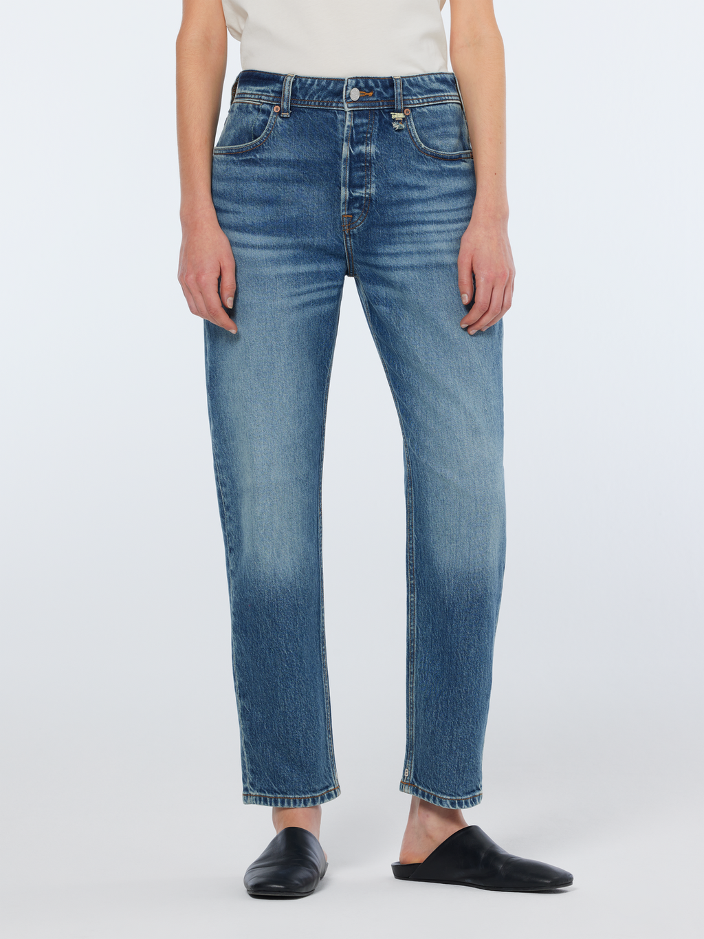 The Buzz Comfort Stretch Slim Boyfriend Jeans | Lighthouse