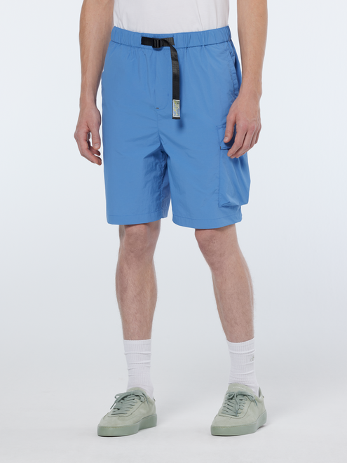 Lightweight Nylon Relaxed Fit Cargo Short