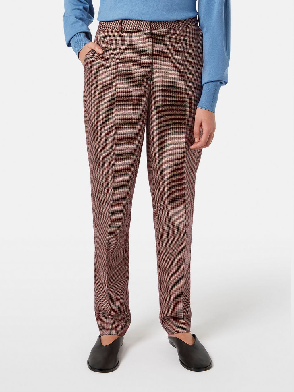 Pantalon à carreaux slim Lowry