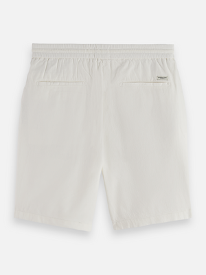 Essentials — Fave - Cotton-Linen Twill Bermuda Short