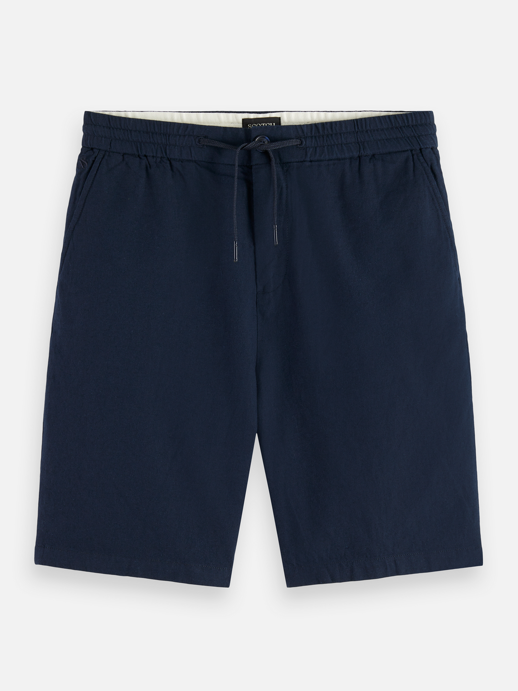 Core - Fave - Short Bermuda en twill de coton et lin