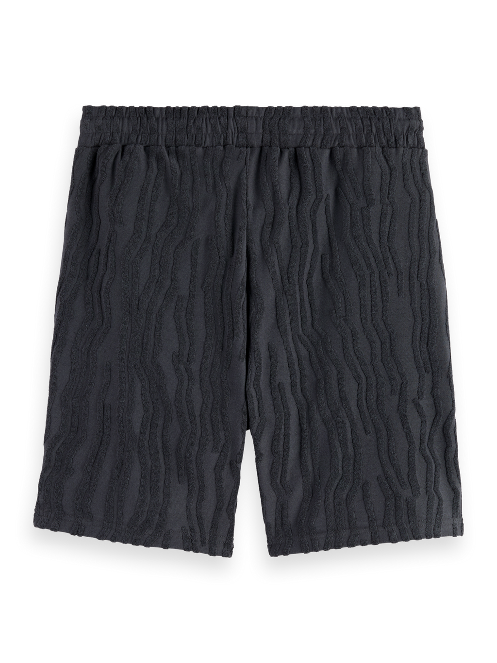 Cotton Terrycloth Jacquard Shorts
