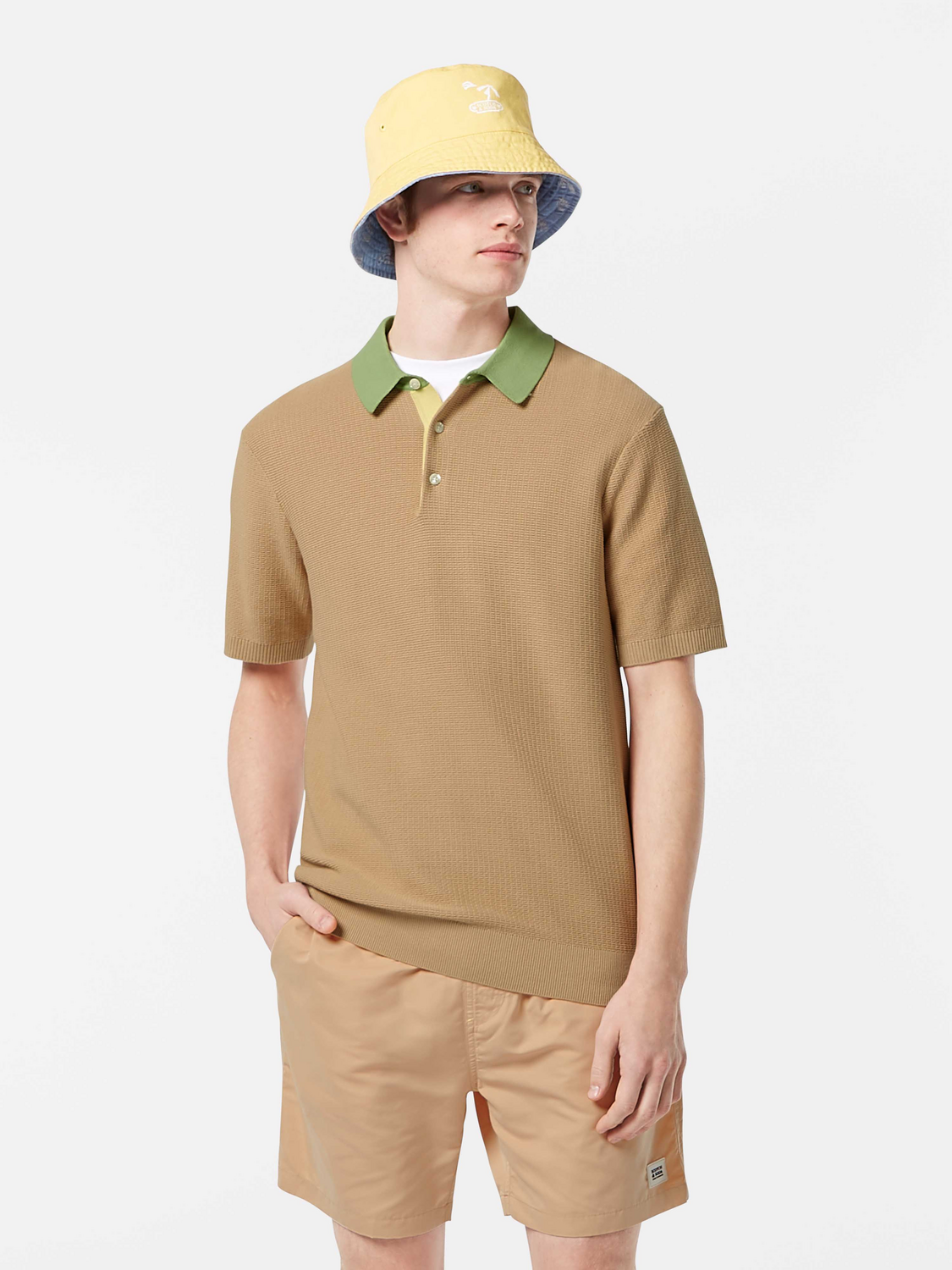 Structured Knit Polo