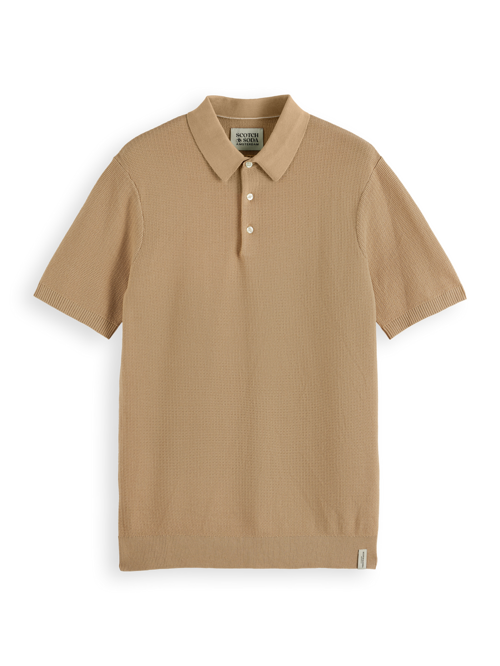 Structured Knit Polo