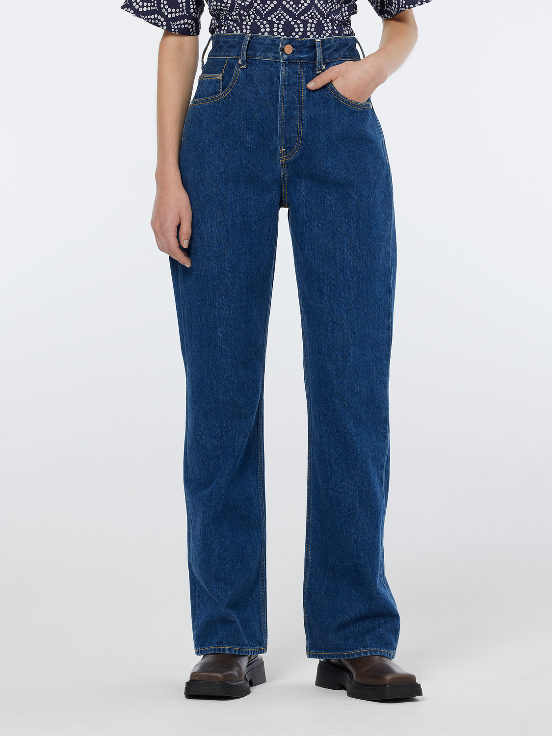 The Glow Bootcut Jeans | City Fresh