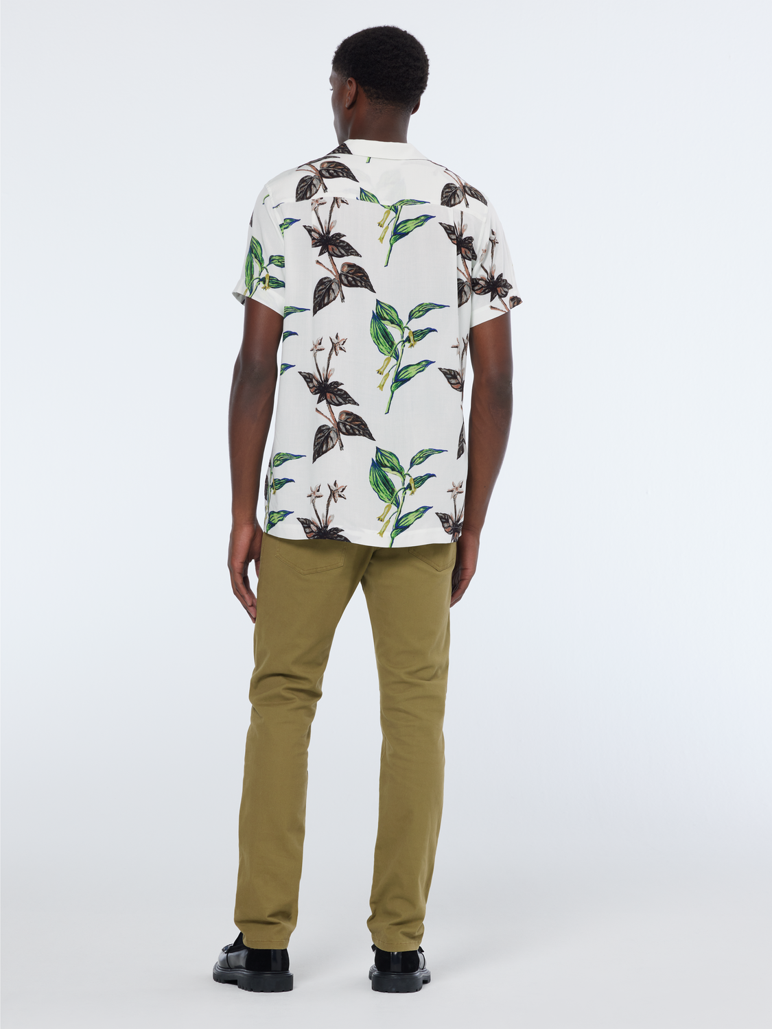Ralston Washed Cotton Blend Chino Pant