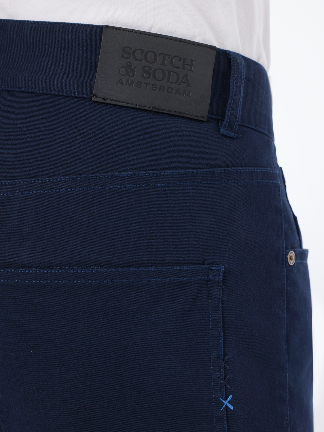Ralston Washed Cotton Blend 5-Pocket Chino