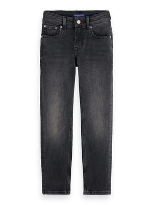 Boys' Essentials Dean Loose Tapered Jeans – Black Night