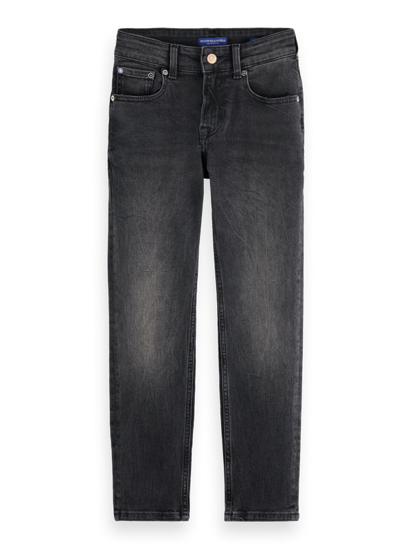 Boys' Essentials Dean Loose Tapered Jeans – Black Night