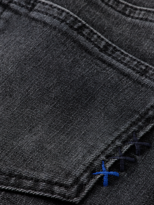 Boys' Essentials Dean Loose Tapered Jeans – Black Night