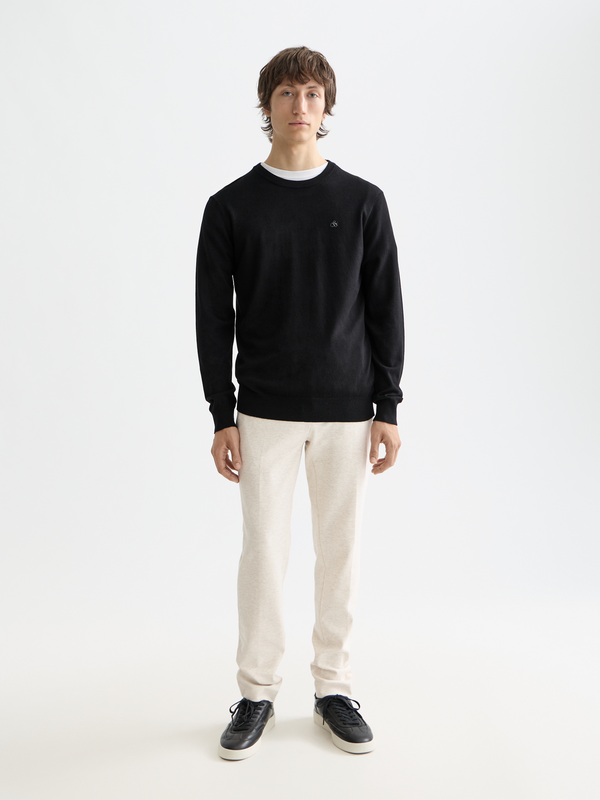 Essentials — Mott - Tailored Knitted Yarn Dyed Chino