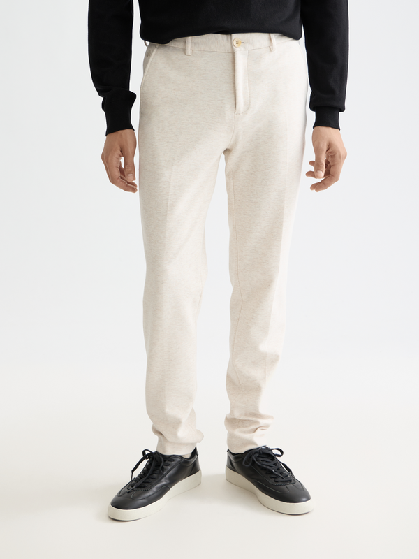 Essentials — Mott - Tailored Knitted Yarn Dyed Chino