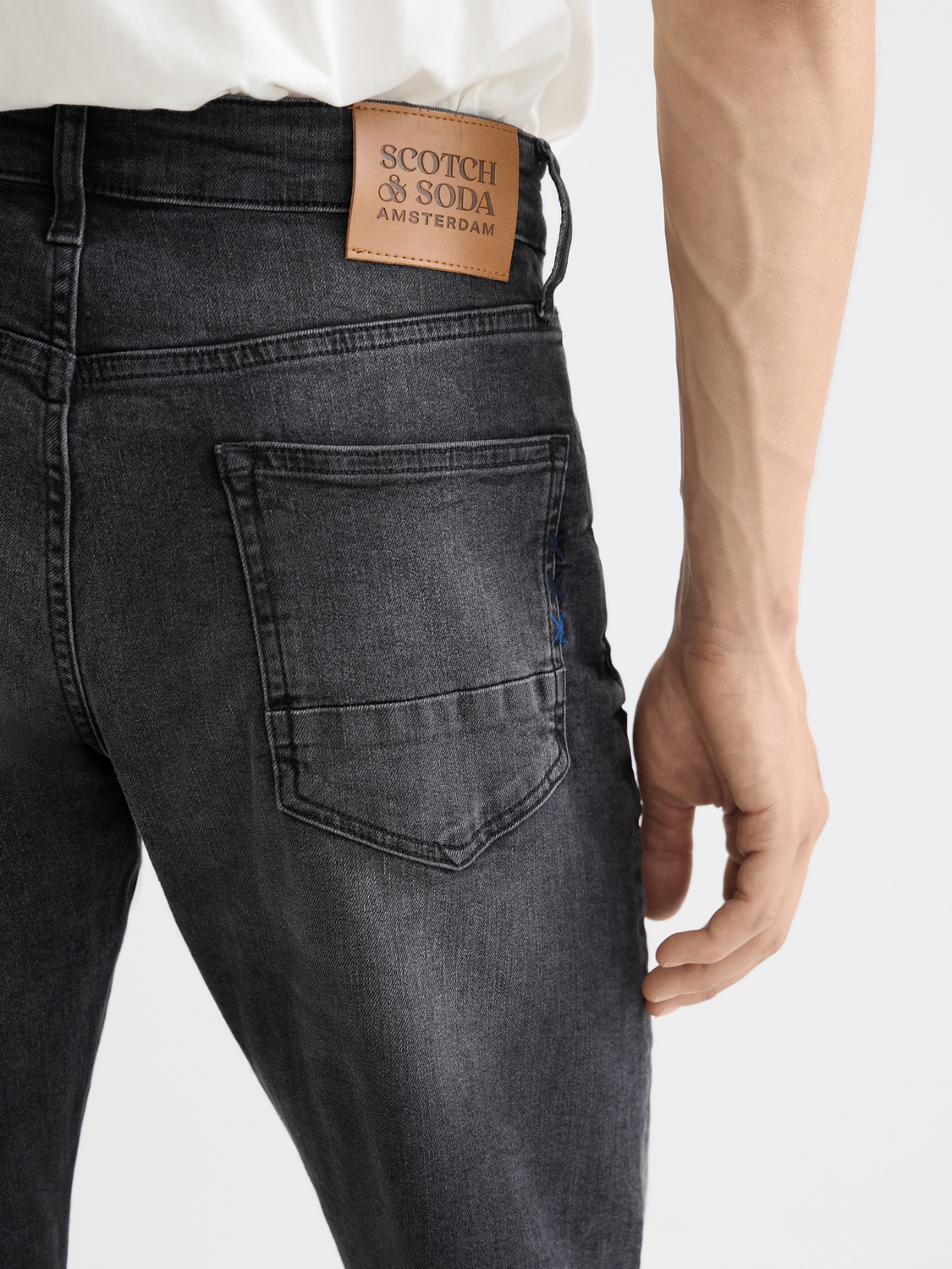Core Ralston Slim Jeans   Black Night