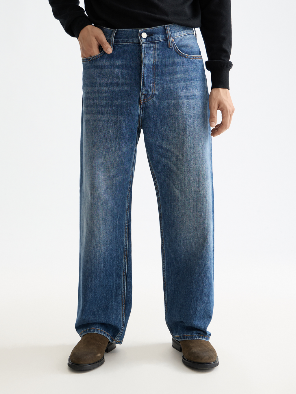 Core The Pitch Loose Jeans — Bring The Blue