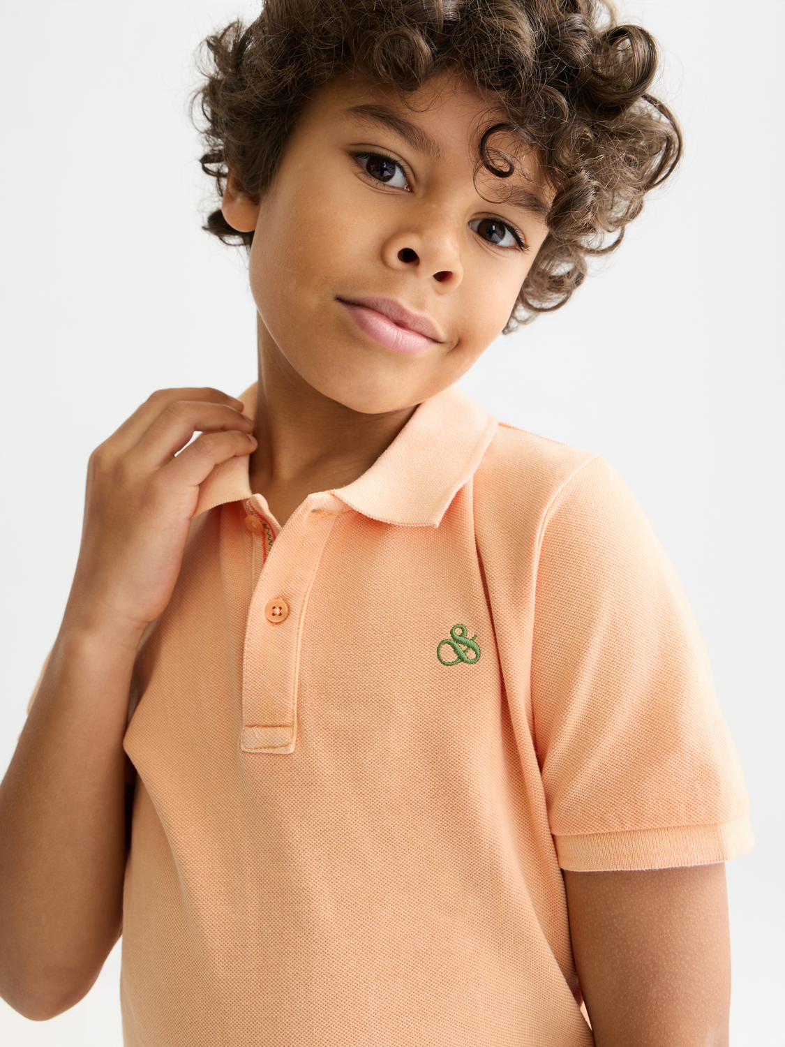 Boys' Essentials – Chest Embroidery Pique Polo