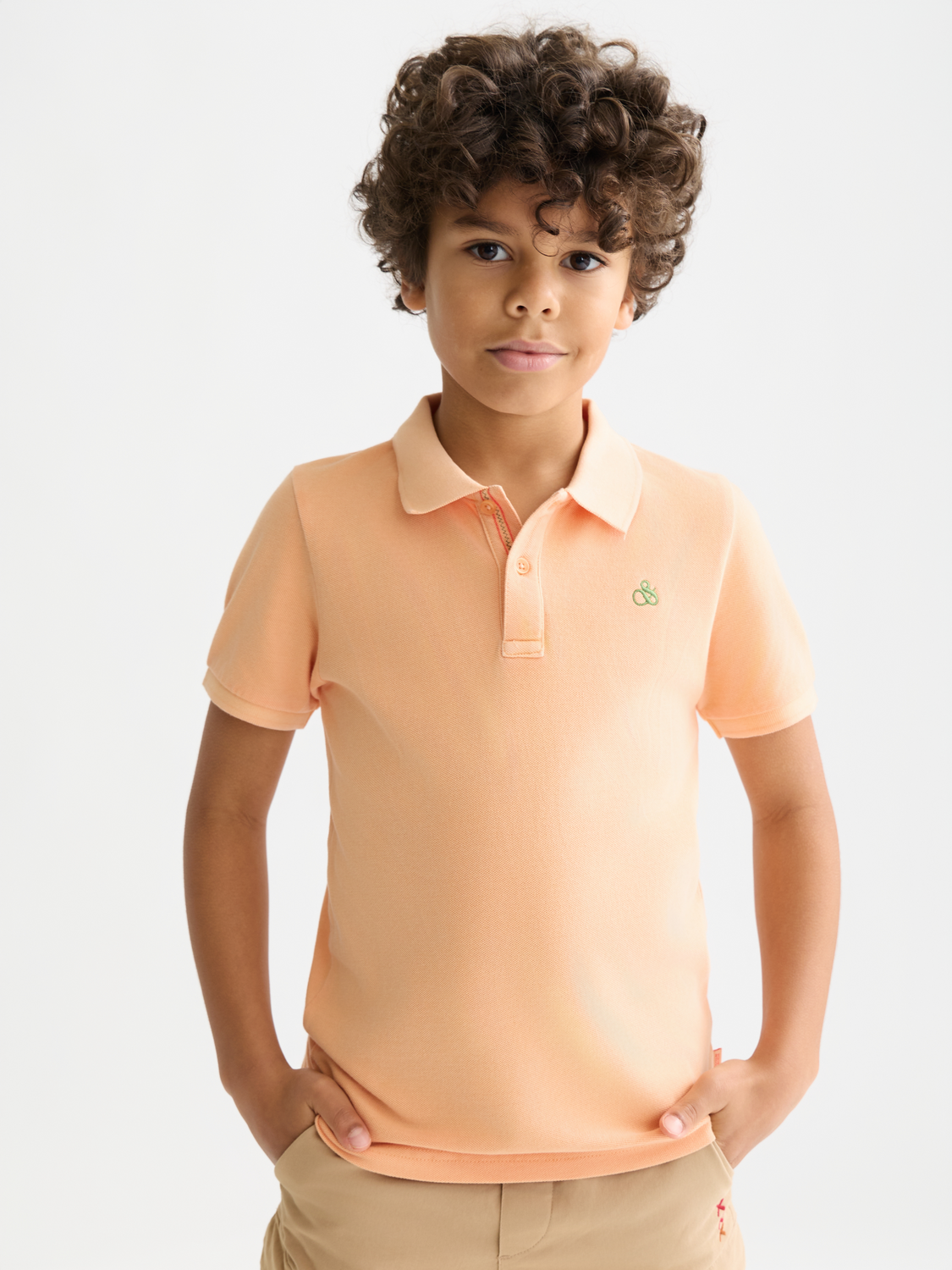 Boys' Essentials – Chest Embroidery Pique Polo