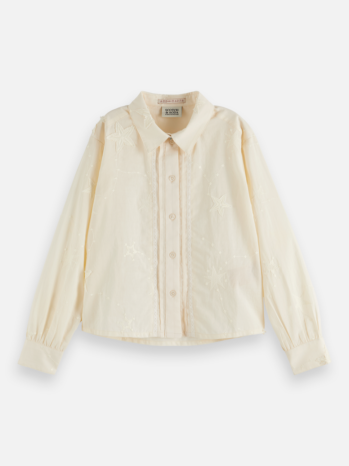 Fringe Embroidered Shirt