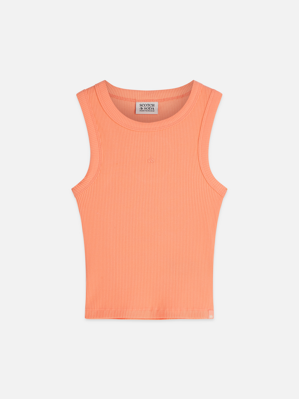 Débardeur côtelé coupe slim Core saisonnier