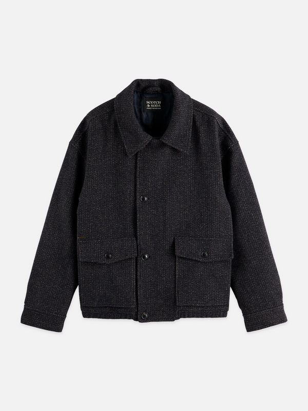Textured Wool Jacket