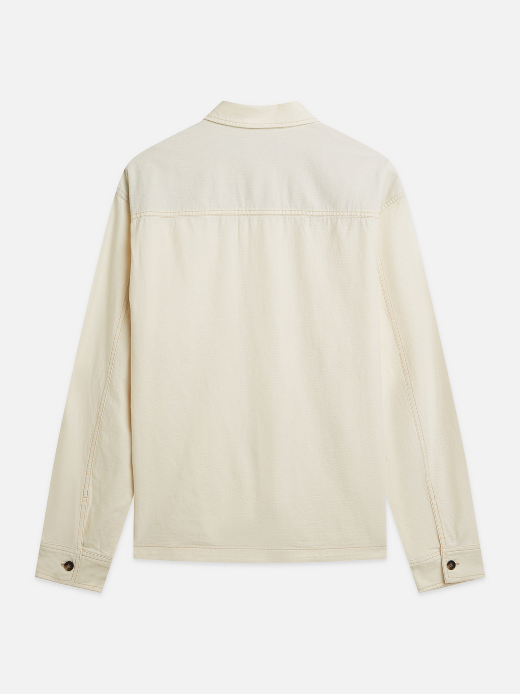 Surchemise en coton et lin