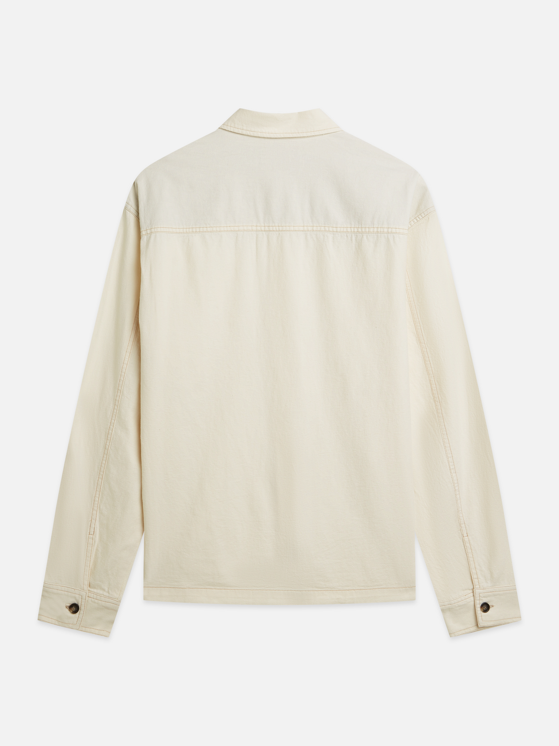 Surchemise en coton et lin