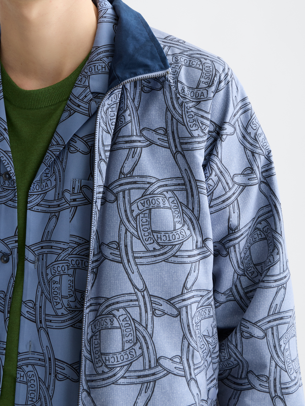 Veste Imprimée Réversible