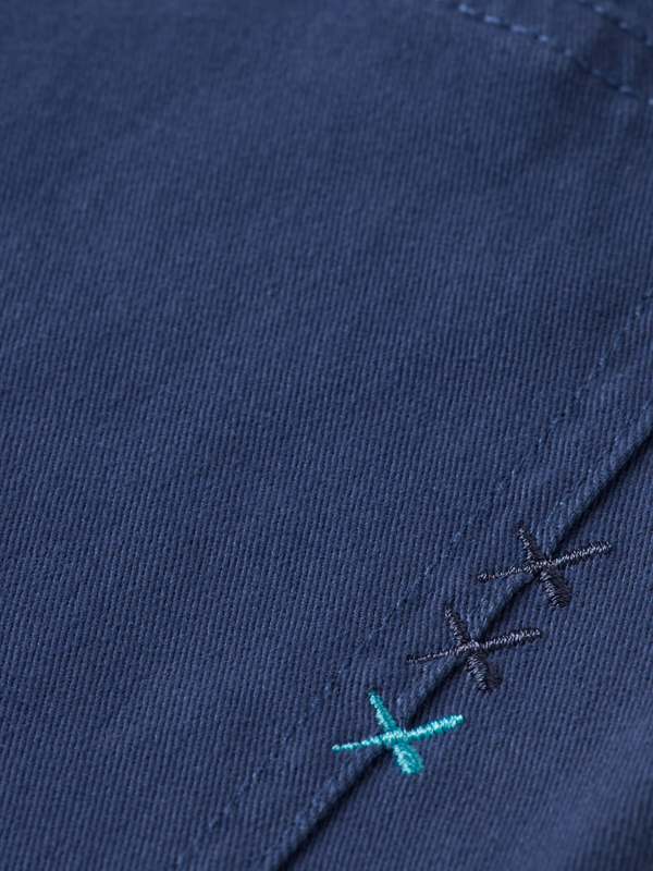 Pantalon 5 poches en twill de coton stretch Ralston