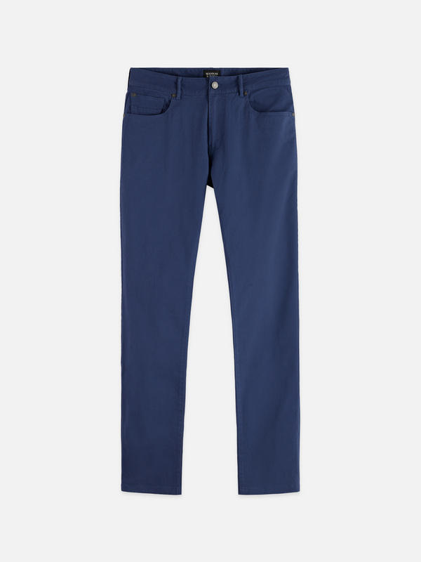 Pantalon 5 poches en twill de coton stretch Ralston