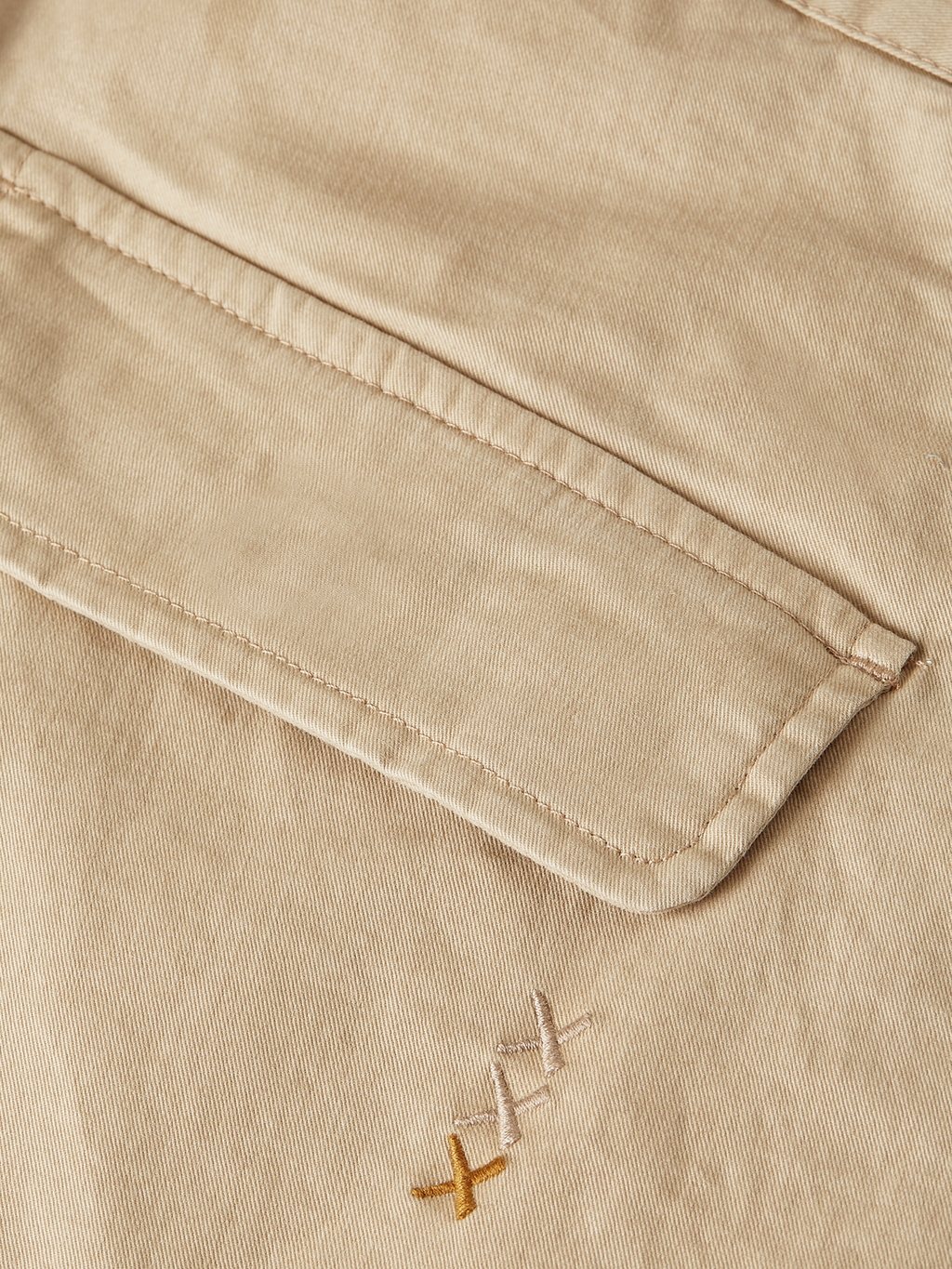 Stuart Washed Cotton-Blend Regular Slim-Fit Cargo