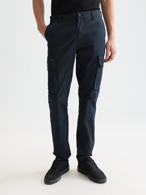 Cargohose Stuart Washed im Regular Slim Fit
