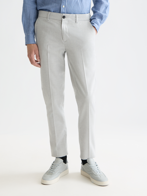 Mott Structured Weave Tailored Chino