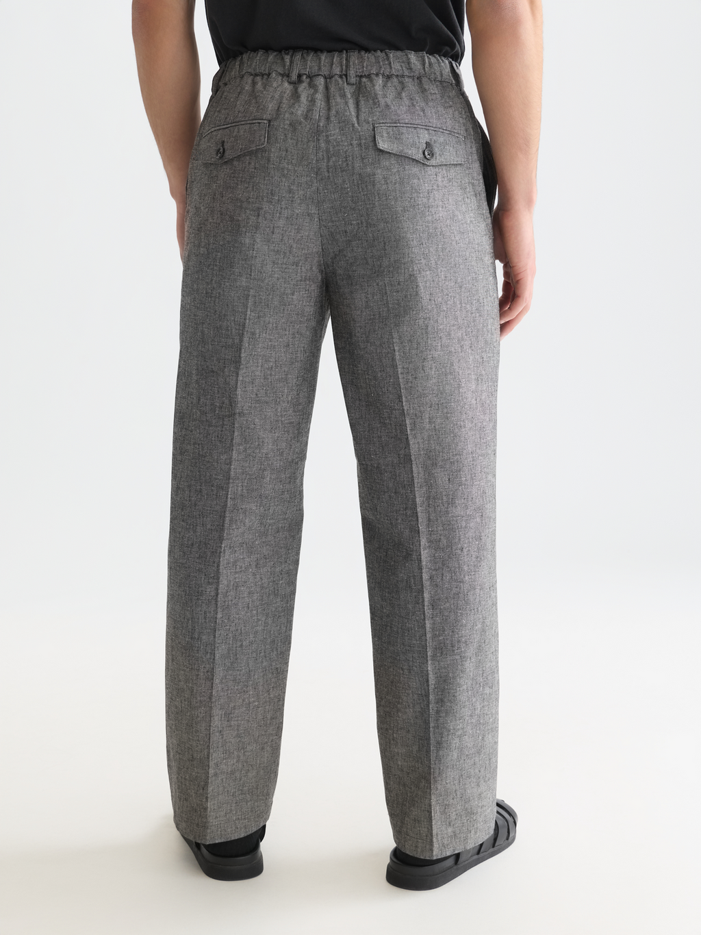 Otis Tailored Cottonlinen Relaxed Straightfit Jogger