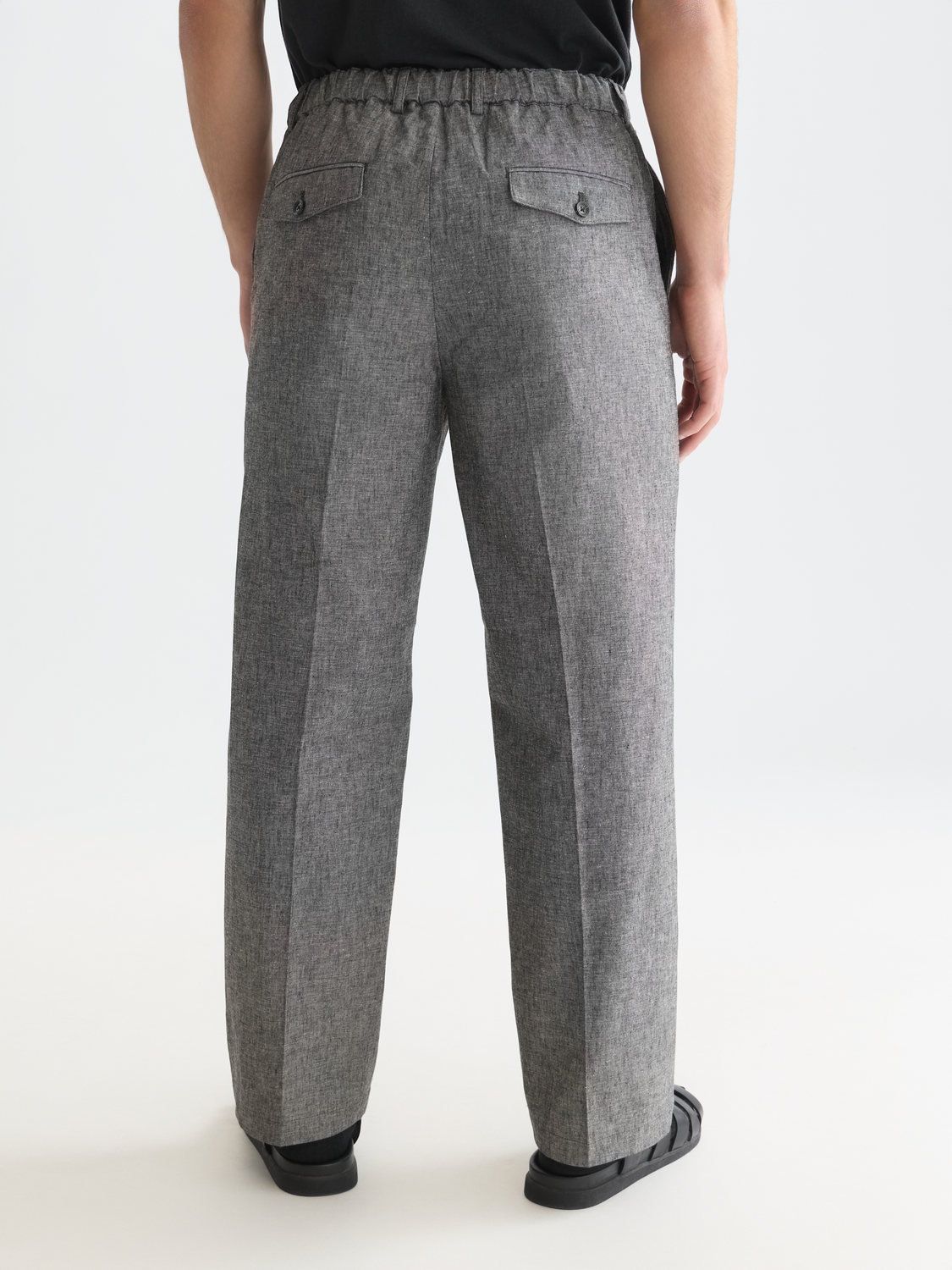 Otis Tailored Cottonlinen Relaxed Straightfit Jogger