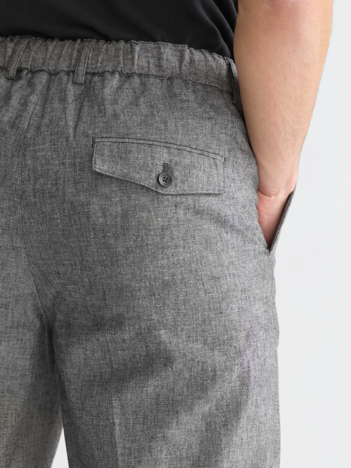 Otis Tailored Cottonlinen Relaxed Straightfit Jogger
