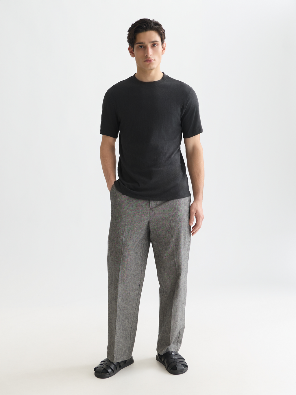 Otis Tailored Cottonlinen Relaxed Straightfit Jogger