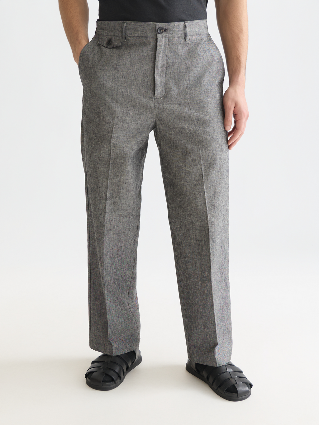 Otis Tailored Cottonlinen Relaxed Straightfit Jogger