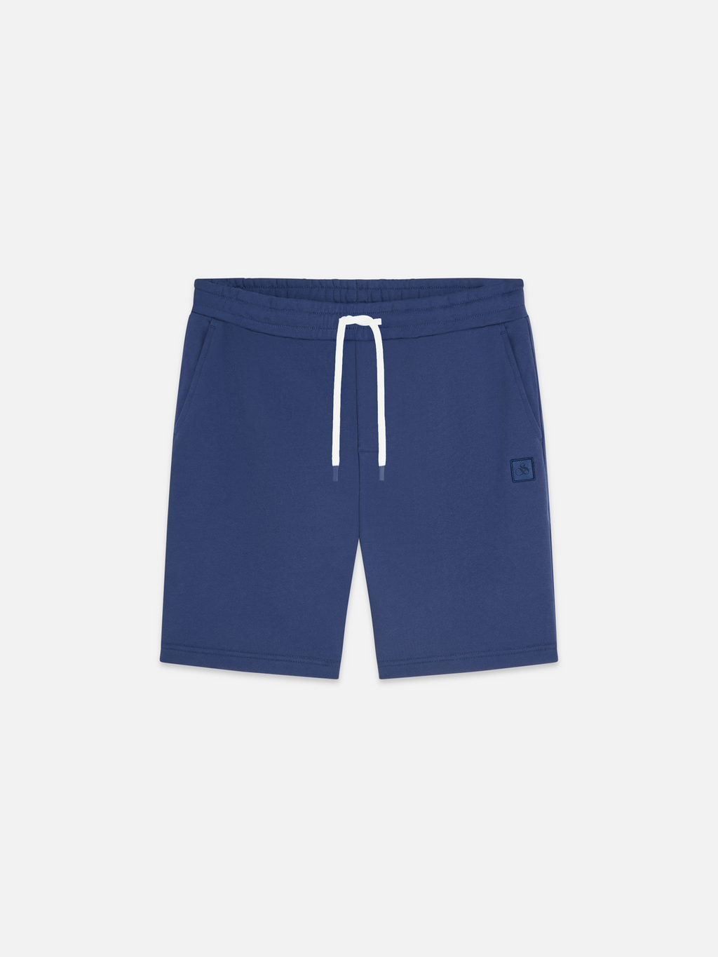 Shorts en molleton coupe régulière avec badge logo