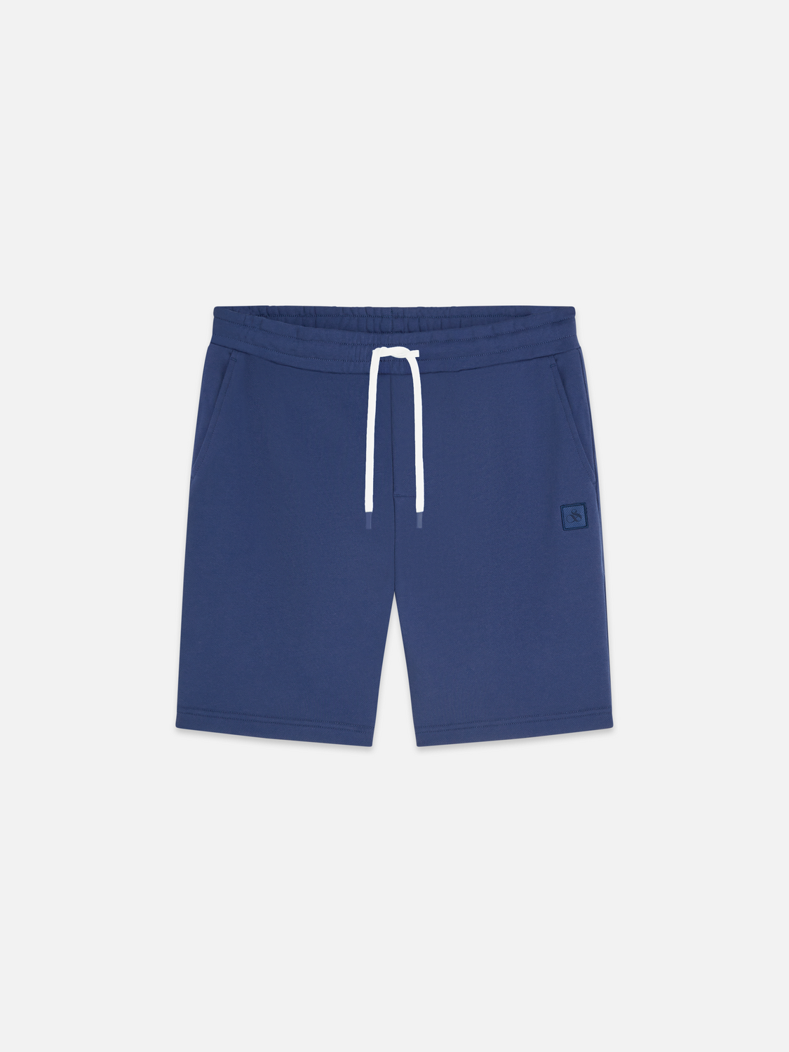 Shorts en molleton coupe régulière avec badge logo
