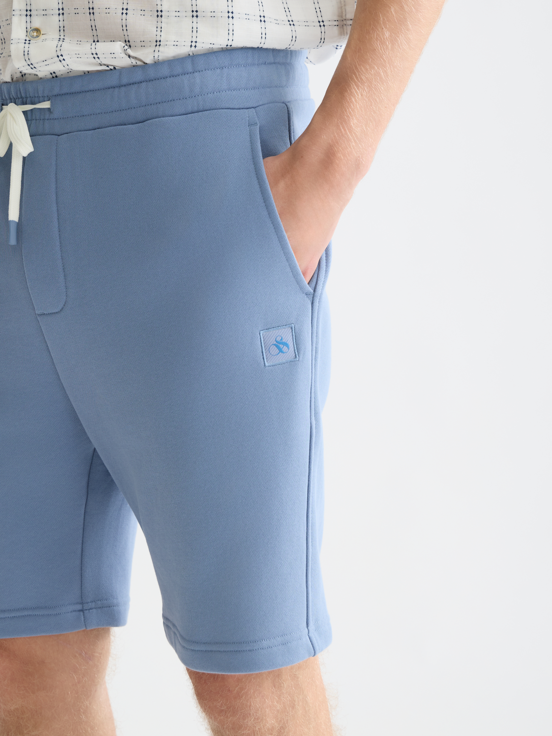 Logo Badge Regular-Fit Sweatshorts