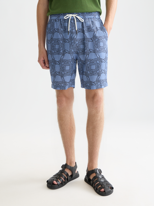 Fave Bedruckte Tencel Bermuda-Shorts im Relaxed Fit