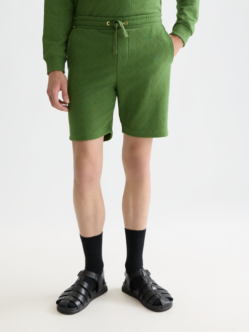 Jacquard Regular-Fit-Shorts