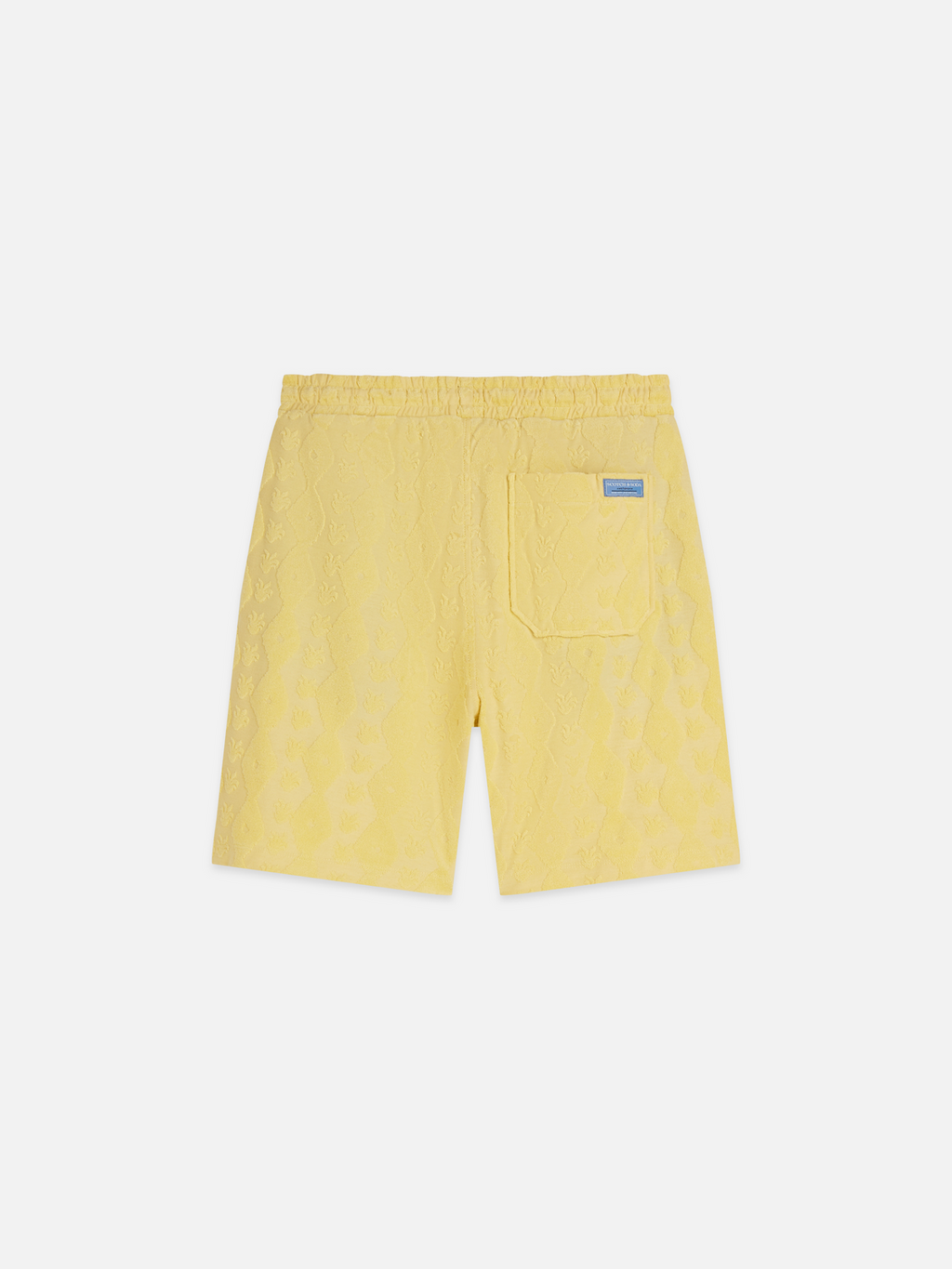 Fave Terry Jacquard Relaxed-Fit Bermuda Shorts