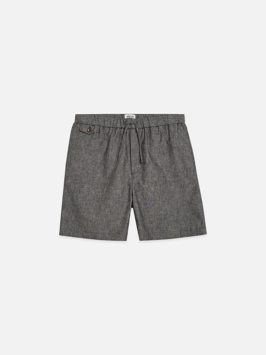 Tailored Linenblend Shortlength Bermuda Shorts