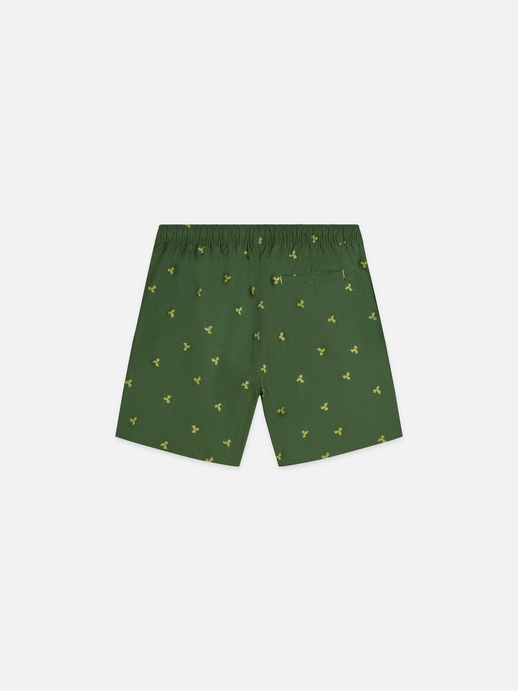 Mini Print Mid-Length Swim Shorts