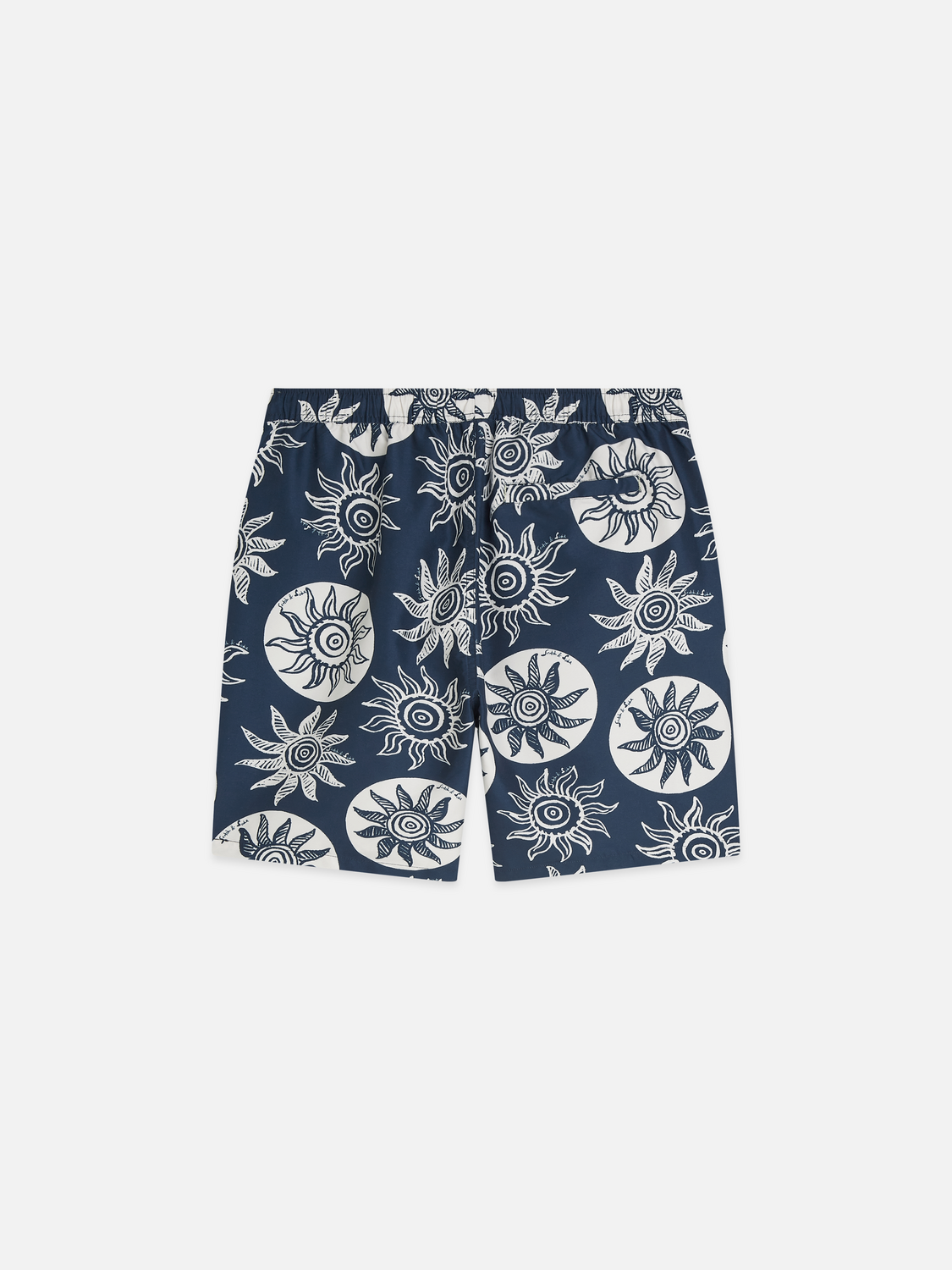 Printed Long-Length Swim Shorts