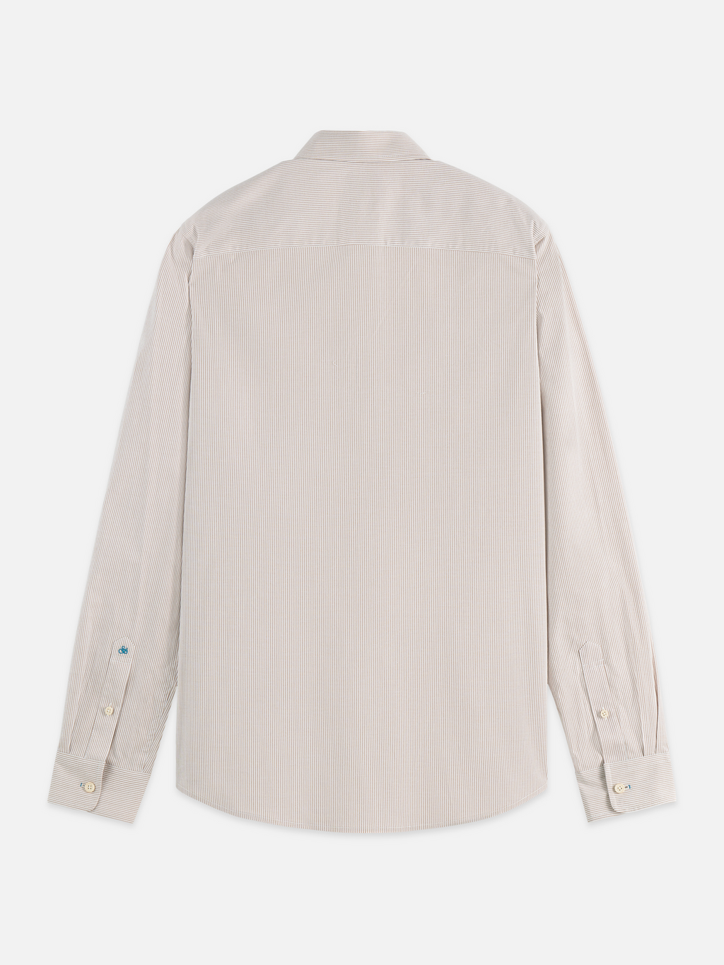Striped Slim-Fit Poplin Shirt