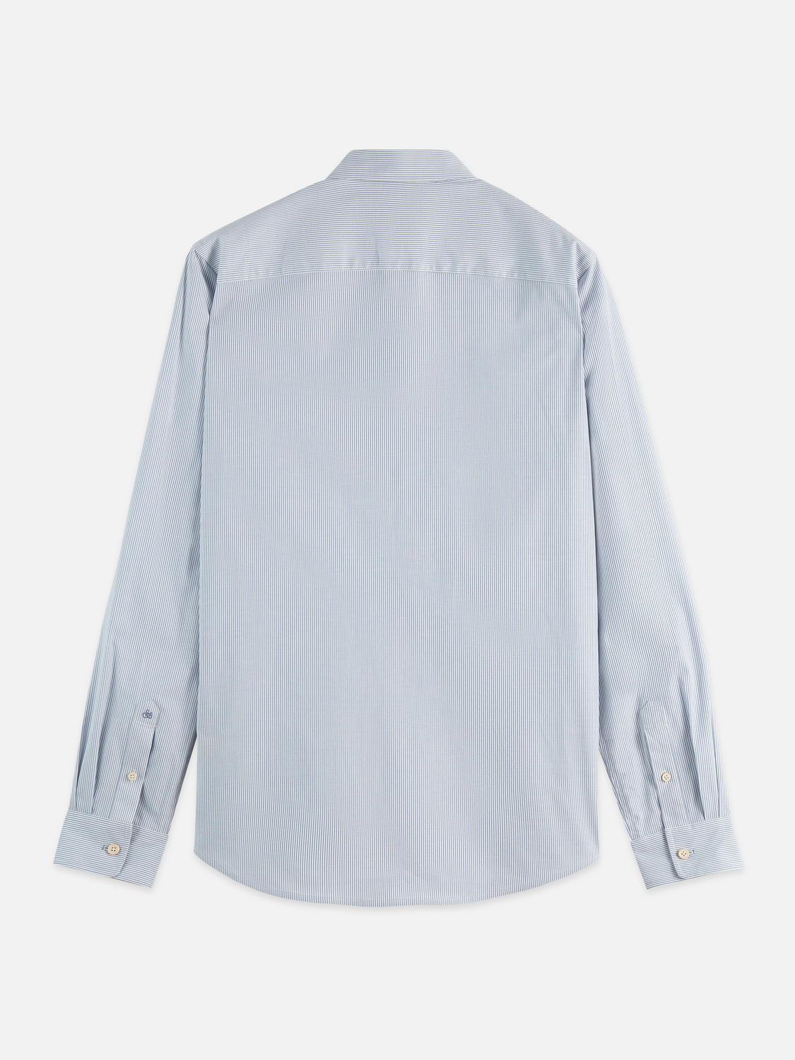 Chemise popeline rayée coupe ajustée
