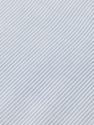 Chemise popeline rayée coupe ajustée