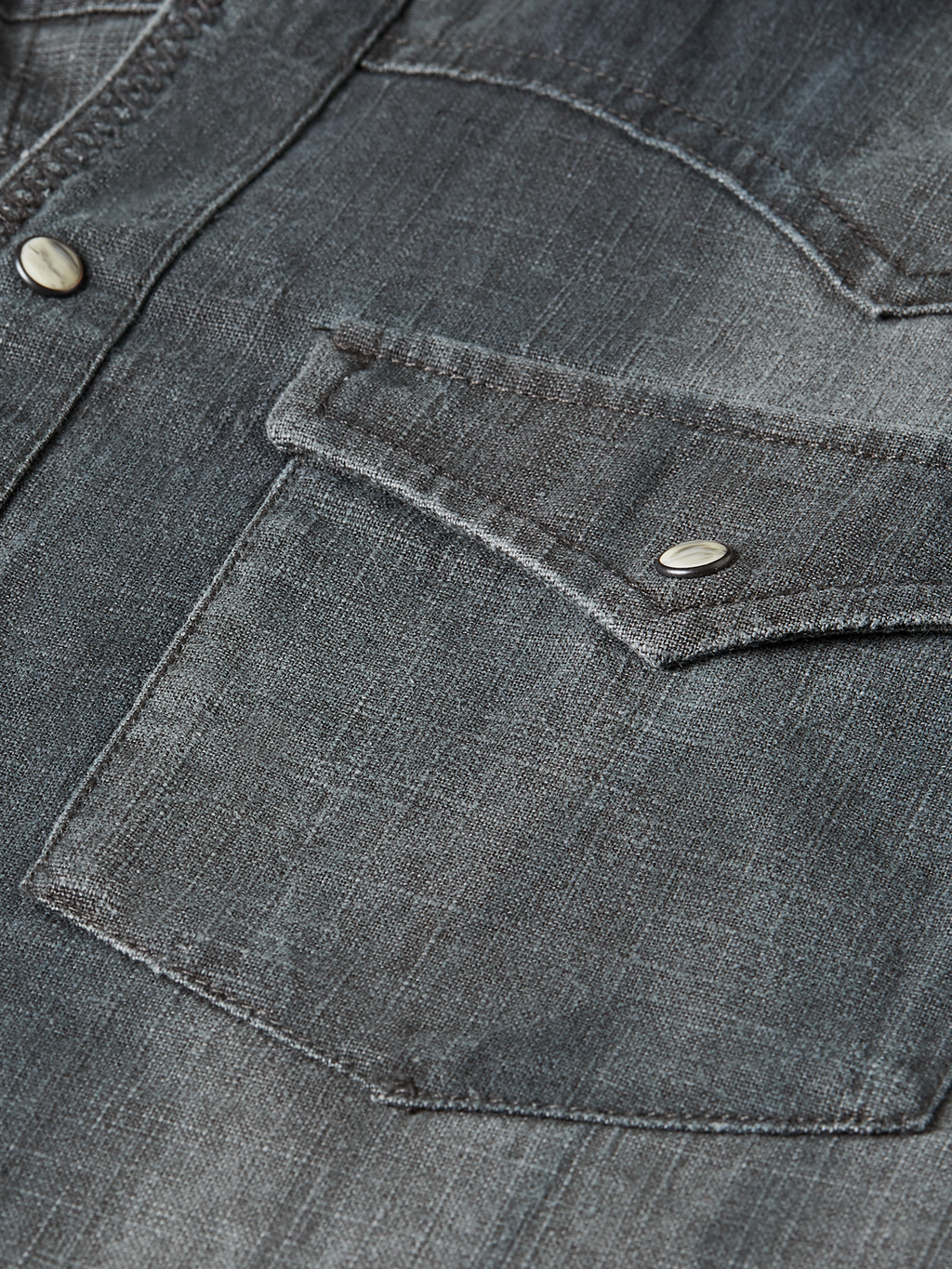 Denim Relaxedfit Washed Shirt