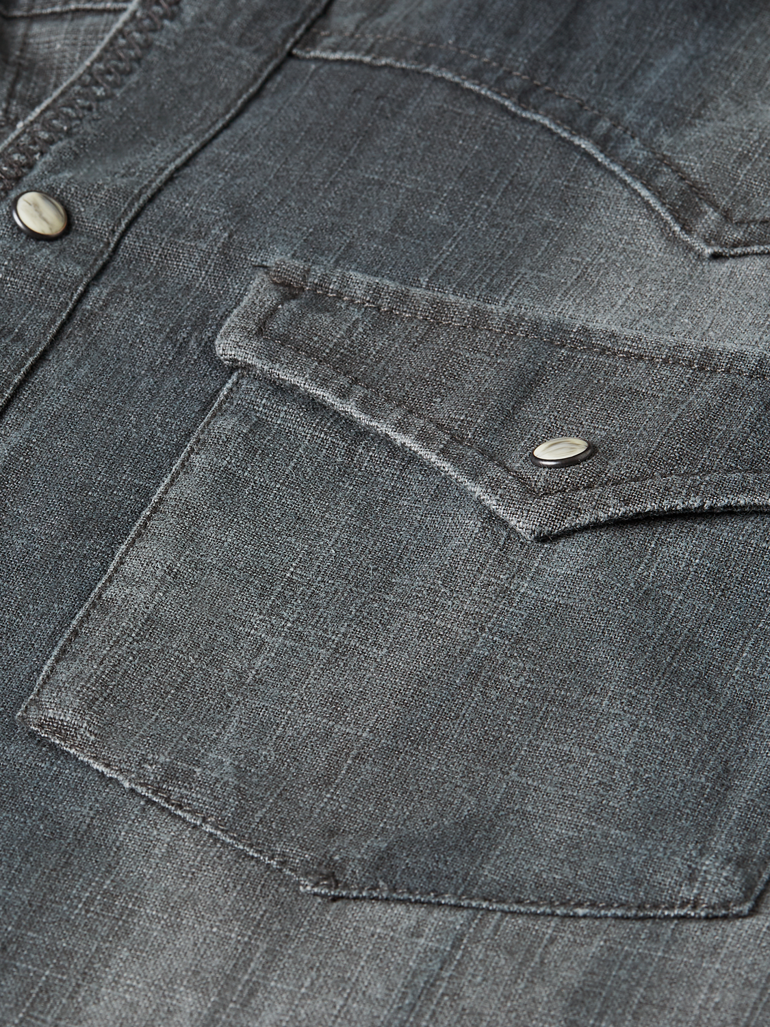 Denim Relaxedfit Washed Shirt